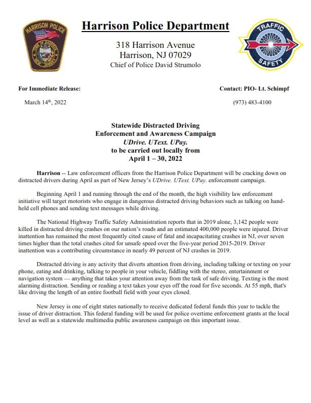 Traffic Safety  Press Release_001